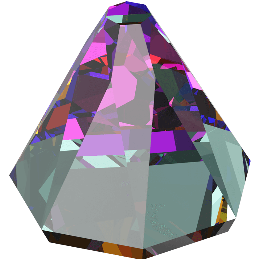 2019 Swarovski Flatback No Hotfix, Round Spike