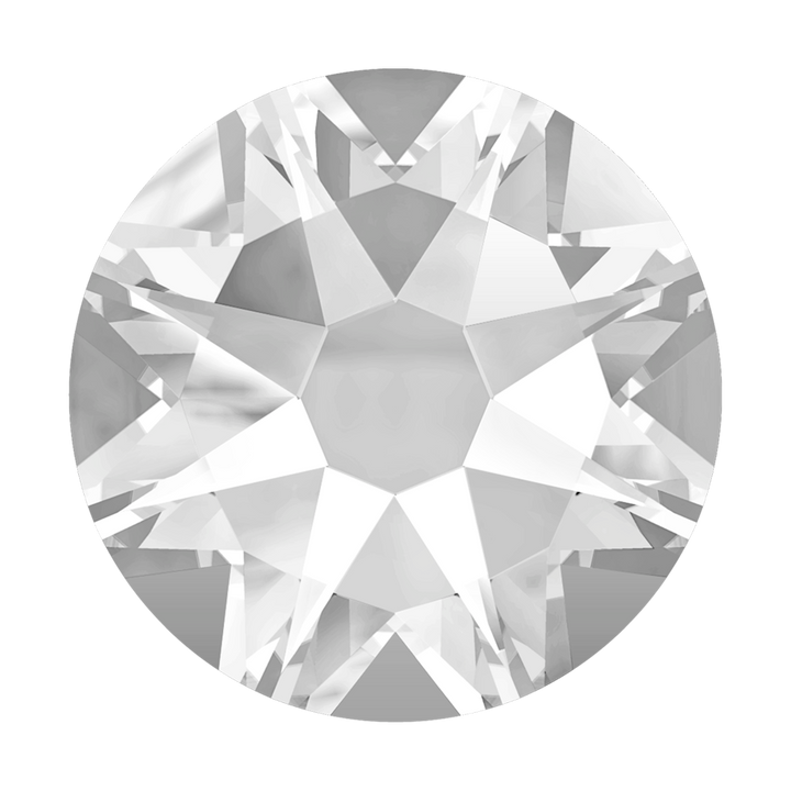 2000, 2058 &amp; 2088 Swarovski Flatback No Hotfix, Crystal (001)
