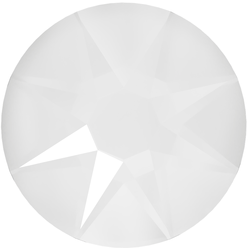 2078 Swarovski Flatback Hotfix, Crystal Electric White (001 L139S)