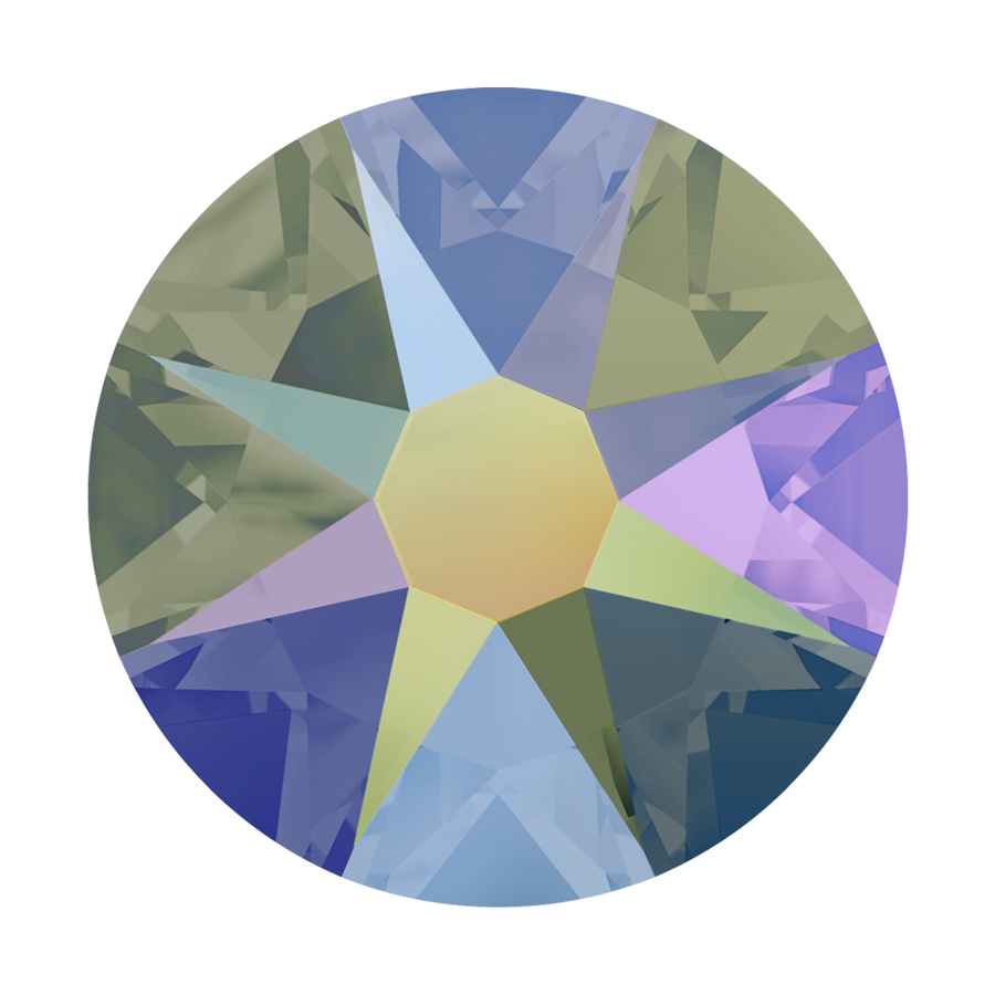 2000, 2058 &amp; 2088 Swarovski Flatback No Hotfix, Crystal Paradise Shine (001 PARSH)