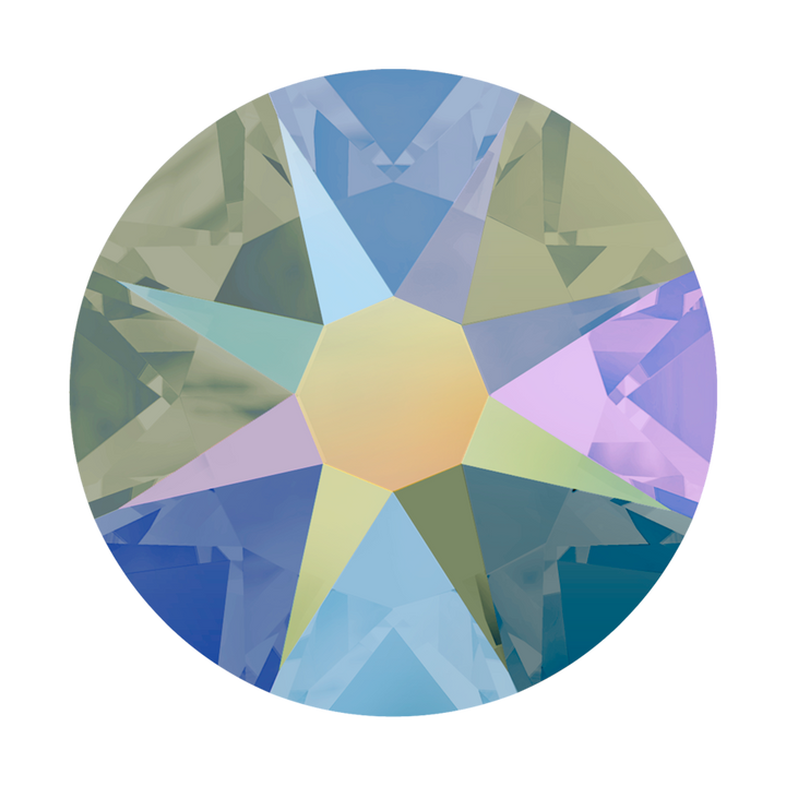 2000, 2058 &amp; 2088 Swarovski Flatback No Hotfix, Crystal Paradise Shine (001 PARSH)