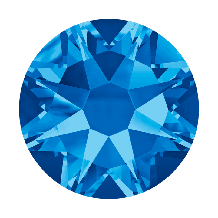 2000, 2058 &amp; 2088 Swarovski Flatback No Hotfix, Sapphire (206)