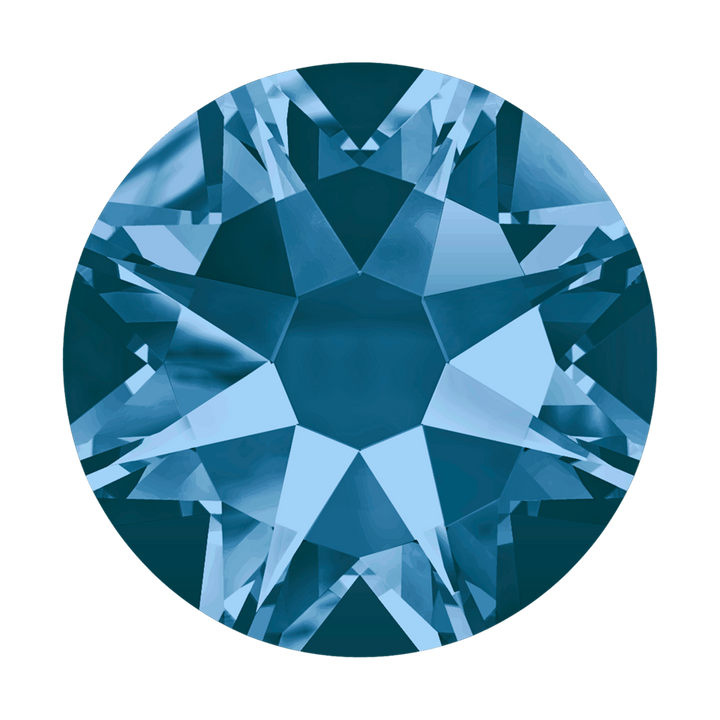 2000, 2058 &amp; 2088 Swarovski Flatback No Hotfix, Montana (207)