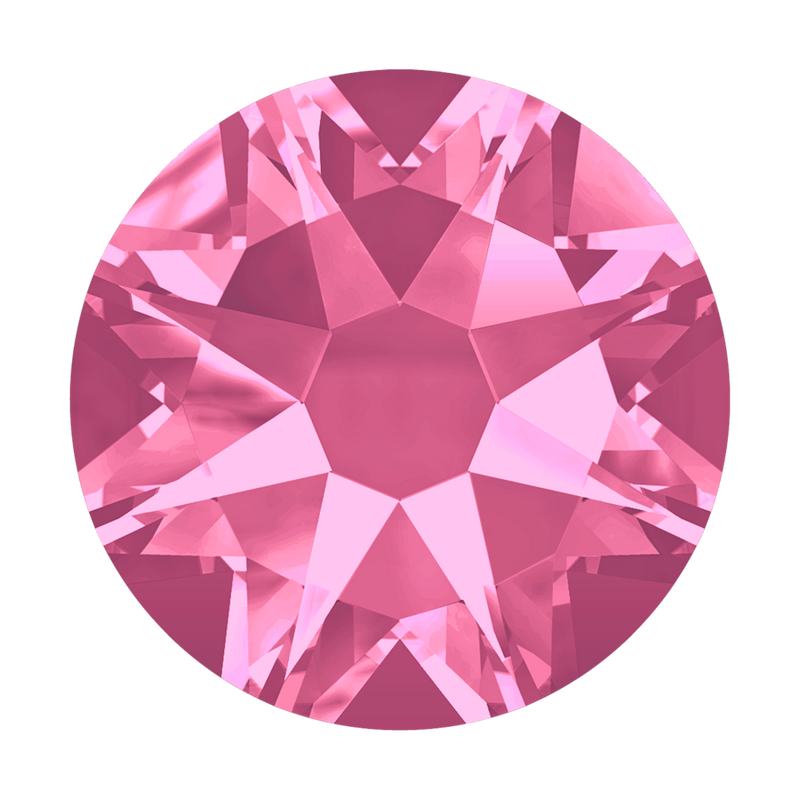 2038 & 2078 Swarovski Flatback Hotfix, Rose (209)