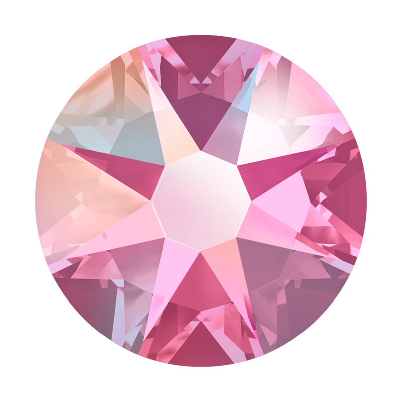 2058 & 2088 Swarovski Flatback No Hotfix, Rose AB (209 AB)