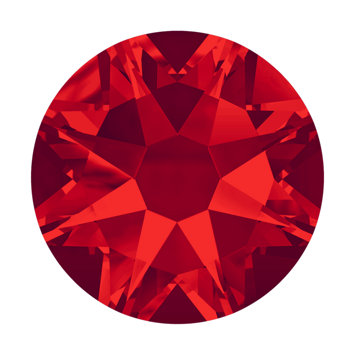 2000, 2058 &amp; 2088 Swarovski Flatback No Hotfix, Light Siam (227)