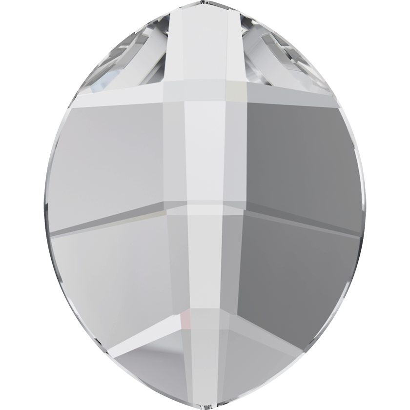 2204 Swarovski Flatback No Hotfix, Pure Leaf