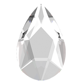 2303 Swarovski Flatback Hotfix, Pear