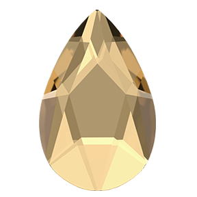 2303 Swarovski Flatback Hotfix, Pear