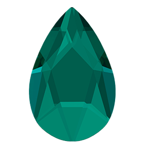 2303 Swarovski Flatback Hotfix, Pear