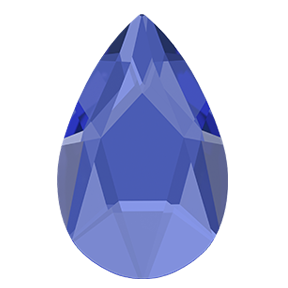 2303 Swarovski Flatback Hotfix, Pear