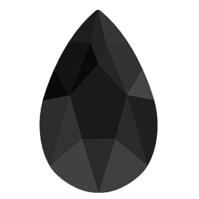 2303 Swarovski Flatback Hotfix, Pear
