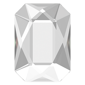 2602 Swarovski Flatback No Hotfix, Emerald Cut