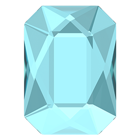 2602 Swarovski Flatback No Hotfix, Emerald Cut