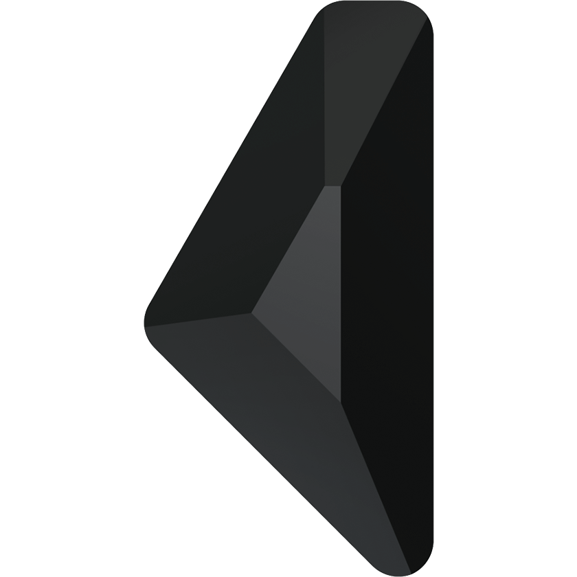 2738 Swarovski Flatback Hotfix, Triangle Alpha