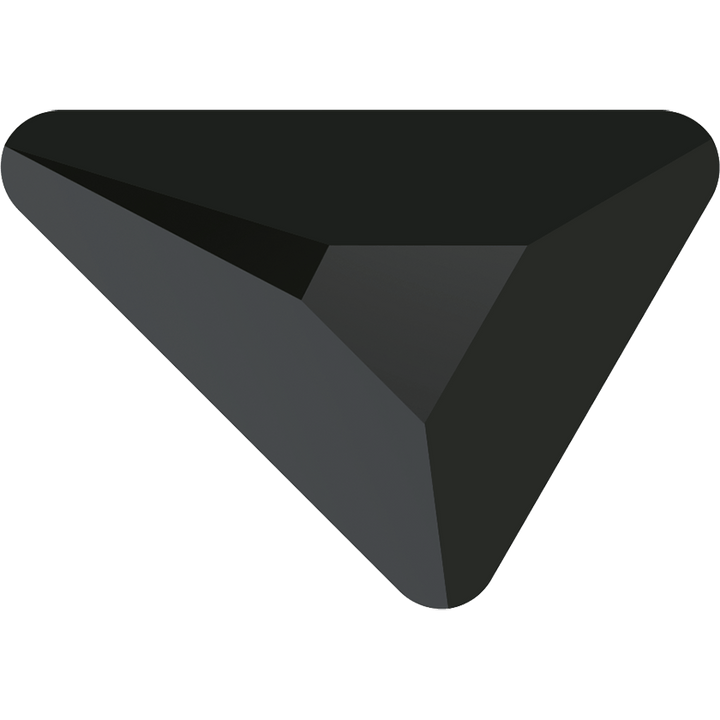 2739 Swarovski Flatback No Hotfix, Triangle Beta
