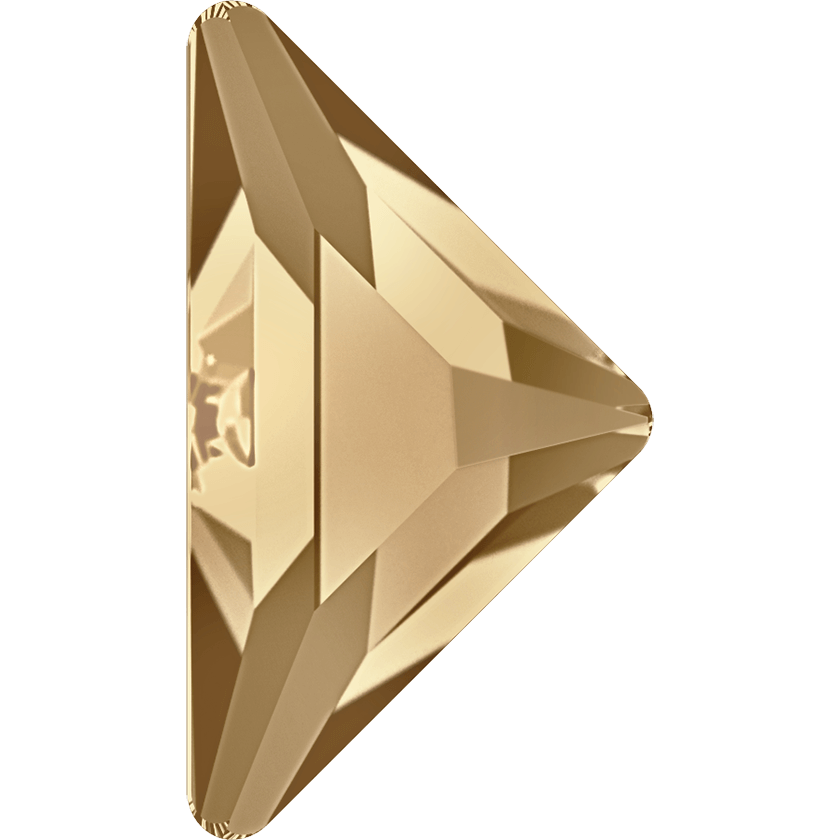 2740 Swarovski Flatback No Hotfix, Triangle Gamma