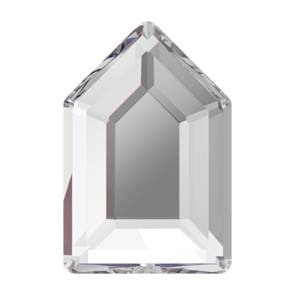 2774 Swarovski Flatback No Hotfix, Elongated Pentagon