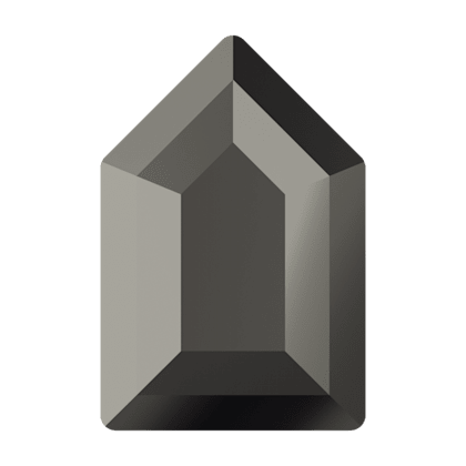 2774 Swarovski Flatback No Hotfix, Elongated Pentagon