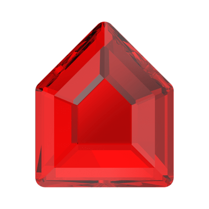 2775 Swarovski Flatback No Hotfix, Concise Pentagon