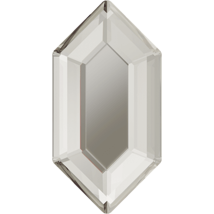 2776 Swarovski Flatback No Hotfix, Elongated Hexagon