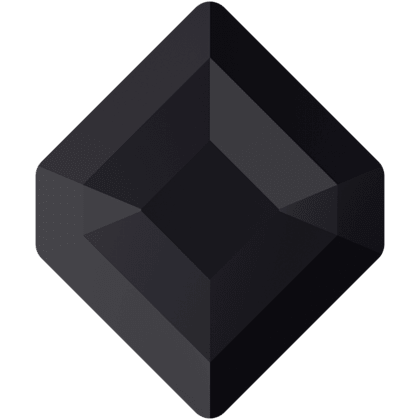 2777 Swarovski Flatback No Hotfix, Concise Hexagon