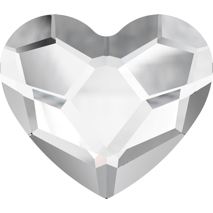 2808 Swarovski Flatback Hotfix, Heart