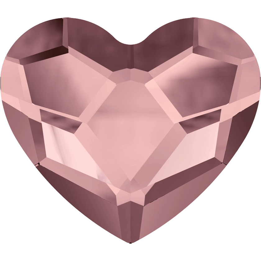 2808 Swarovski Flatback No Hotfix, Heart