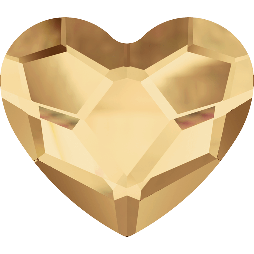 2808 Swarovski Flatback No Hotfix, Heart