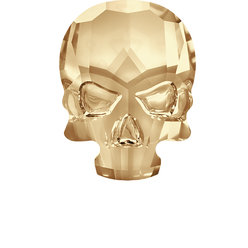 2856 Swarovski Flatback No Hotfix, Skull