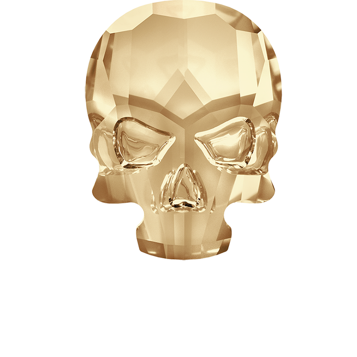 2856 Swarovski Flatback Hotfix, Skull