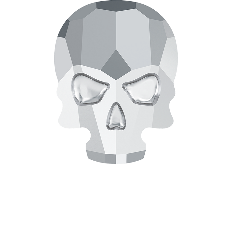 2856 Swarovski Flatback Hotfix, Skull