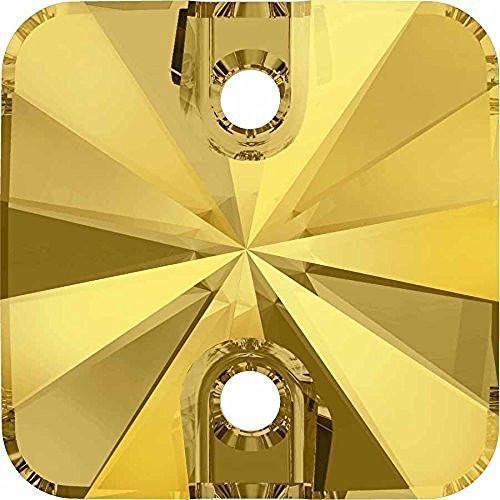 3201 Swarovski Rivoli Square Sew-On Stones