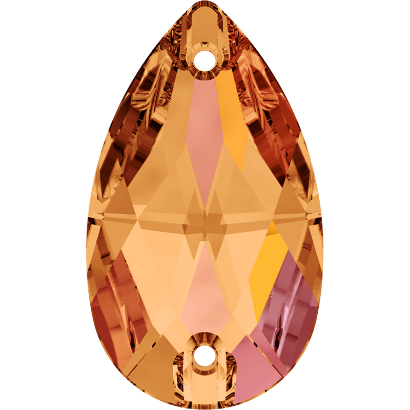 3230 Swarovski Drop Sew-On Stones, Crystal Astral Pink (001 API)