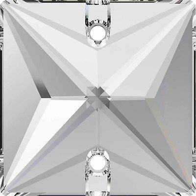 3240 Swarovski Square Sew-On Stones