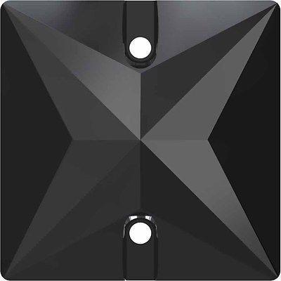 3240 Swarovski Square Sew-On Stones