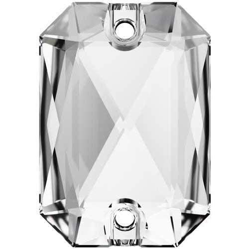 3252 Swarovski Emerald Cut Sew-On Stones