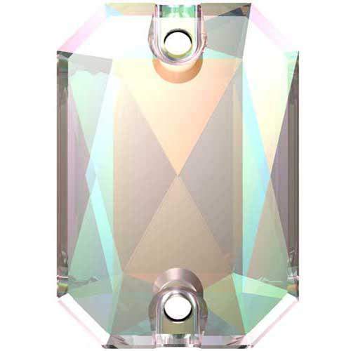 3252 Swarovski Emerald Cut Sew-On Stones