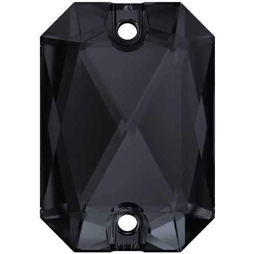 3252 Swarovski Emerald Cut Sew-On Stones