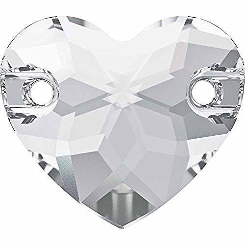 3259 Swarovski Heart Sew-On Stones