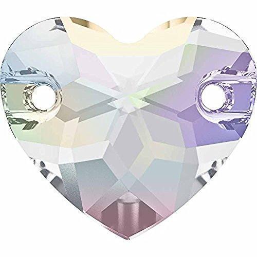 3259 Swarovski Heart Sew-On Stones