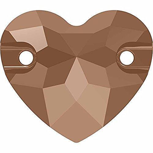 3259 Swarovski Heart Sew-On Stones