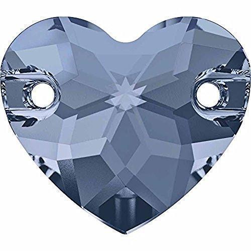 3259 Swarovski Heart Sew-On Stones