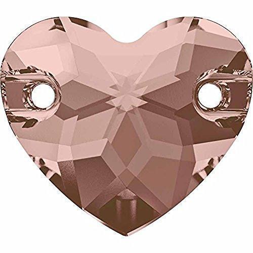 3259 Swarovski Heart Sew-On Stones