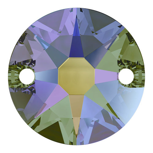 3288 Swarovski XIRIUS Sew-On Stones, Crystal Paradise Shine (001 PARSH)