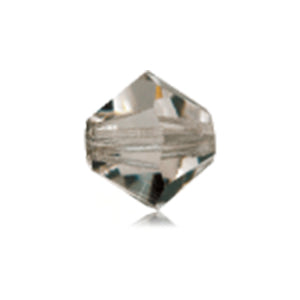Preciosa 451 69 302 Rondelle Bead, Black Diamond (40010)