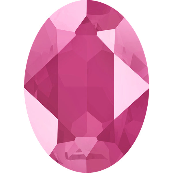 4120 Swarovski Oval Fancy Stones, Crystal Peony Pink Unfoiled (001 L113S)