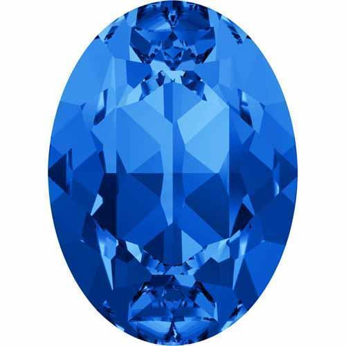 4120 Swarovski Oval Fancy Stones, Sapphire (206)