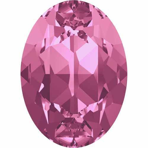 4120 Swarovski Oval Fancy Stones, Rose (209)