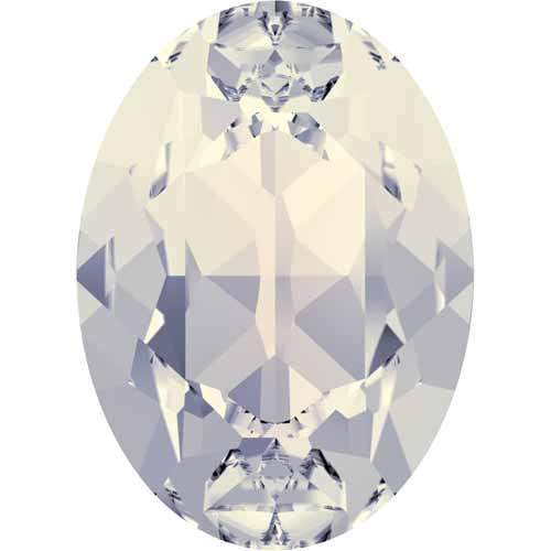 4120 Swarovski Oval Fancy Stones, White Opal (234)